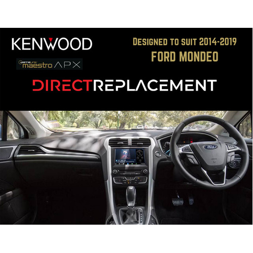 Kenwood DAX8000XDS to suit 2014-2019 FORD MONDEO Direct-Replacement iDataLink Maestro Head unit