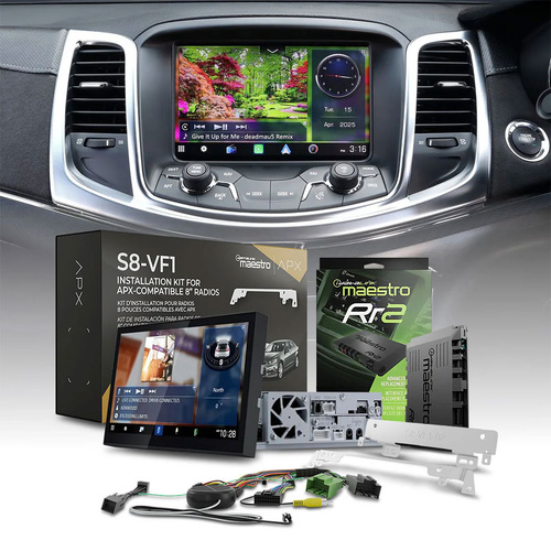 Kenwood DAX8000XDS 8" Head Unit | Wireless Apple CarPlay & Android Auto to suit VF Commodore