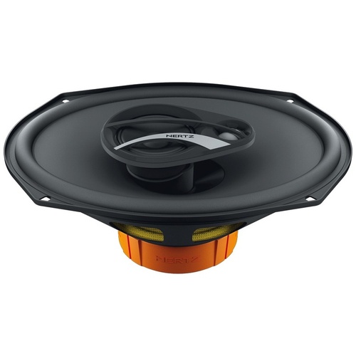 Hertz DCX 710.3 - Dieci 7" x 10" 3-Way Coaxial Speaker - Pair
