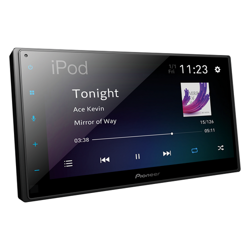 Pioneer DMH-A4550BT 2DIN Head Unit Wired Apple CarPlay & Android Auto