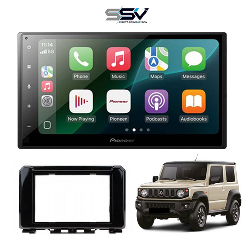 Upgrade your Multimedia Head Unit to suit Suzuki Jimny 2018- with Pioneer DMH-A4550BT
