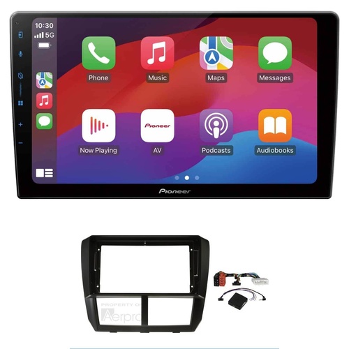 Pioneer DMH-AP6650BT 9" head unit & Aerpro AKSU6 Installation Kit to suit Subaru 2011-2014 