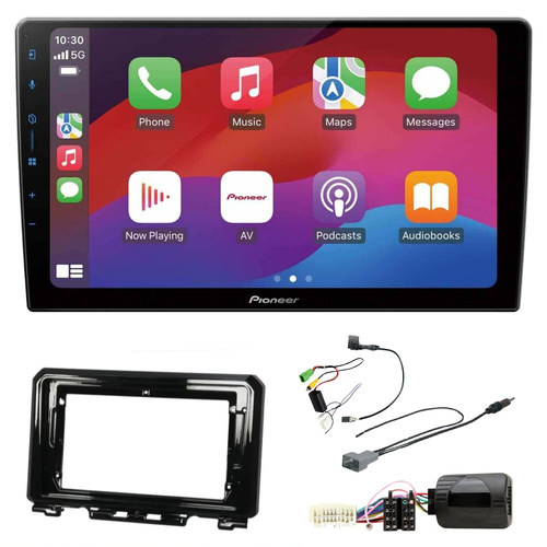 Pioneer DMH-AP6650BT 9" head unit & Aerpro AKSU4 Installation Kit to suit SUZUKI Jimny 2018-2024
