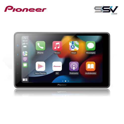 Pioneer DMH-ZF8550BT 9″ WSVGA Capacitive “Floating/Separable” Touch-Screen Wireless Multimedia player with Apple CarPlay™, Android Auto