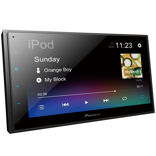 Pioneer DMH-A345BT 6.8″ Digital Media AV Receiver with BT, iPhone, USB & Aux