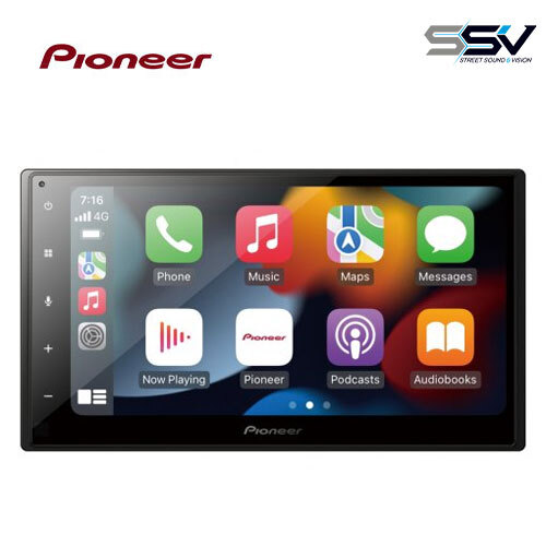 Pioneer DMH-A5450BT Wireless connect to a compatible iPhone or Android phone via wired or wireless connection