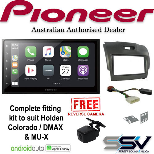 Pioneer DMHZ5350BT kit to suit Holden Colorado / DMAX & MU-X