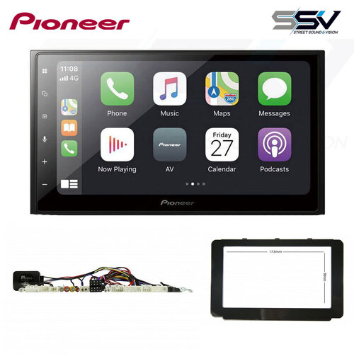 Upgrade your Multimedia Head Unit to suit Toyota Hilux 2015-2020  with Pioneer DMH-Z5350