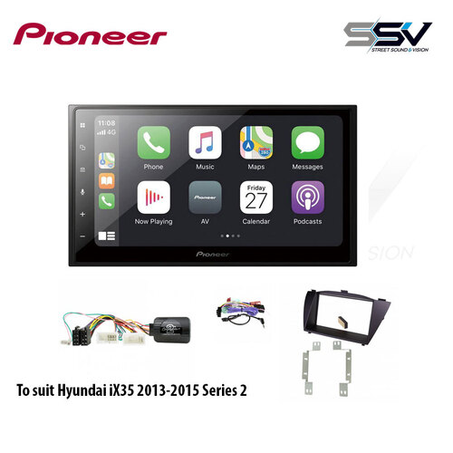 Pioneer DMH-Z5350BT Pack to suit Hyundai iX35 2013-2015 Series 2