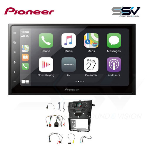 Pioneer DMH-Z5350BT kit to suit Holden VE Series 2 Piano Black