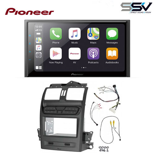 Pioneer DMHZ6350BT kit to suit Ford falcon BA-BF & Territory SX-SY GunMetal