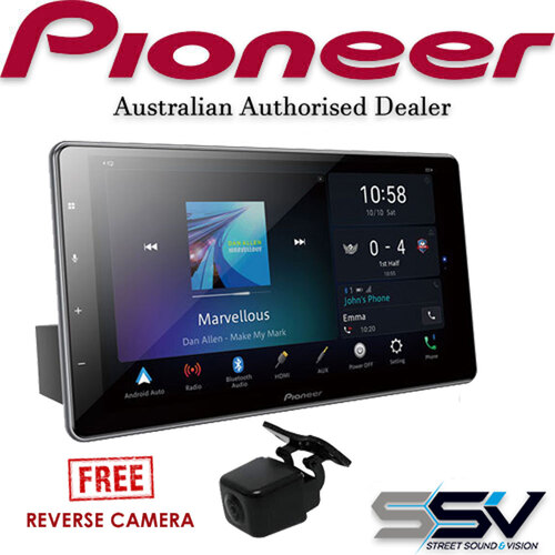 Pioneer DMH-ZF9350BT 9″ HD Capacitive “Floating” Touch-screen / Apple CarPlay, Android Auto & Free Reverse Camera
