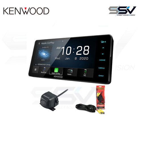 Kenwood DMX820WS  7.0" WVGA Display with Apple Carplay & Android Auto with Reverse Camera 