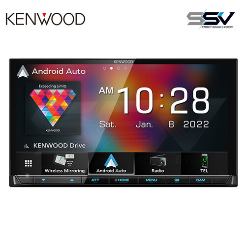 Kenwood DMX8521S Digital Media Receiver with 7.0" WVGA Display