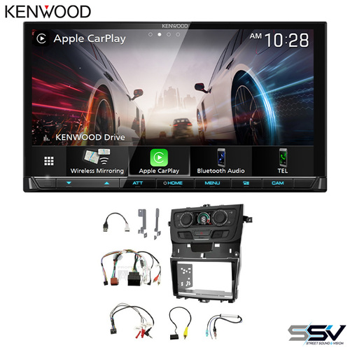 Kenwood DMX8521S To Suit Holden VE Series 2 Piano Black Color 7.0" Wireless Apple CarPlay & Android Auto Receive 