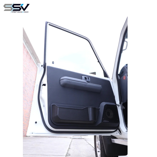 Premium Front Speaker Door Pods to suit 79 Single Cab (2000-2016 Pre DPF) + 78 TroopCarrier
