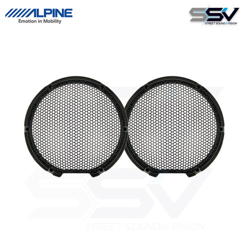ALPINE DP-65G Digital Precision DP-Series 6.5″ Speaker Honecomb Grilles (Pair)