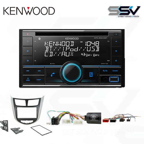 Upgrade your Multimedia Head Unit to suit Hyundai Accent 2011-2016 RB  with Kenwood DPX-5300BT