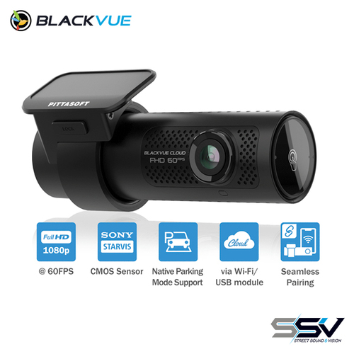 BlackVue DR770X-1CH-128 Single Channel Dash Cam with Full HD Dash Cam with Built-in GPS and Wi-Fi