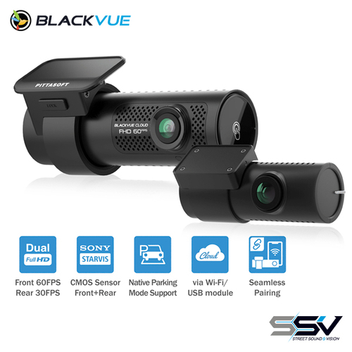 BlackVue DR770X-2CH-TRUCK Dash Cam w/ Exterior Rear Camera