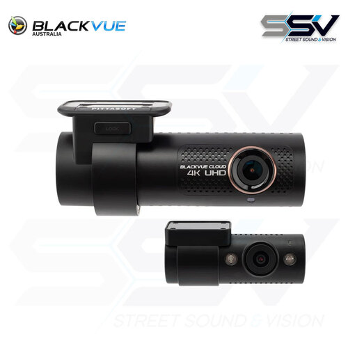 BlackVue DR900X-2CH Plus 4K Dash Cam, Full KIT + 32GB SD Card