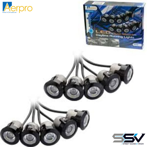 Aerpro DTRL502 2 x 5 LED DRL Daytime Running Lights