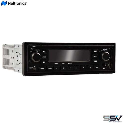 Neltronics DVM-518SSD 24 Volt AM/FM 64GB SSD/SD/USB Player 