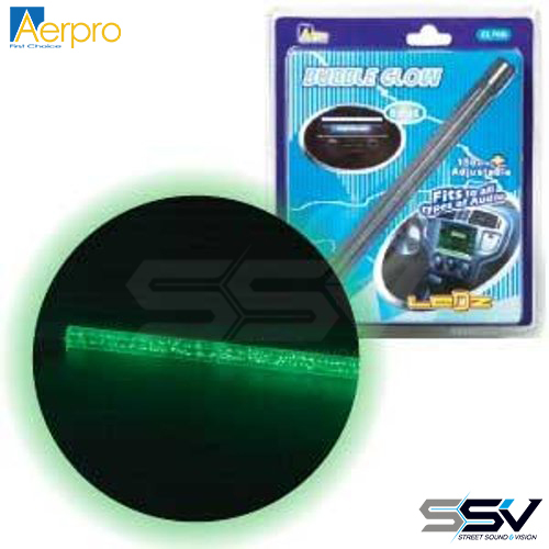 Aerpro EL76G 6" 15cm LED Bubble Glow Green