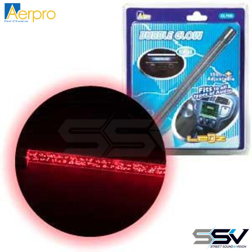 Aerpro EL76R 6" 15cm LED Bubble Glow Red