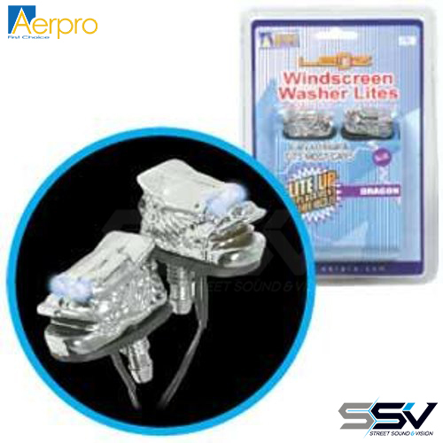 Aerpro EL7W Dragon Windscreen Washer LED White