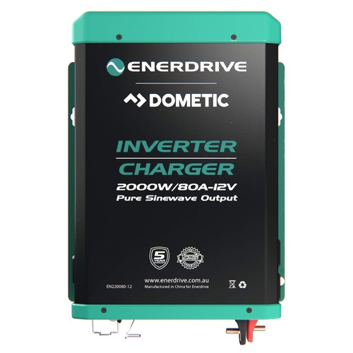 Enerdrive EN220080-12 2000W/80A 12V Inverter Charger