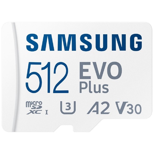 Samsung 512GB EVO Plus 2 microSD Card
