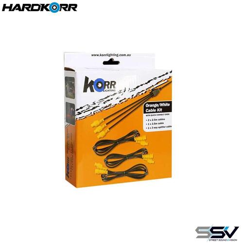 Hardkorr Lighting EXTPACKOW Orange/White LED Extension Cable Kit