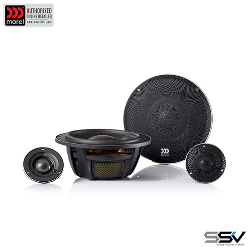 Morel Elate Carbon Pro 62A Series 6-1/2" component speaker system