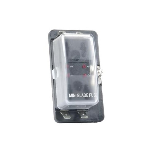 Fuse Box Mini Wedge Fuse Type 4 Block With LED Indicator Whe n Circuit Becomes Open