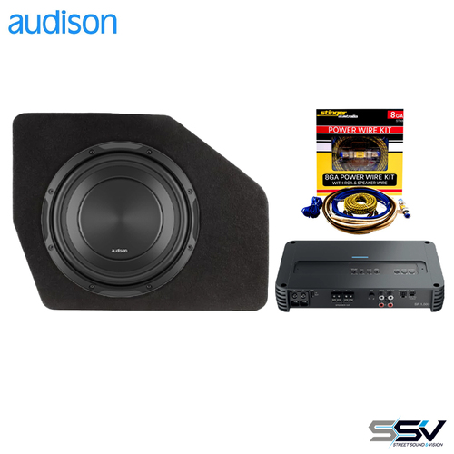 Audison 10" Sub-Woofer & Amplifier Package To Suit Ford Ranger & Mazda BT-50 Dual Cab