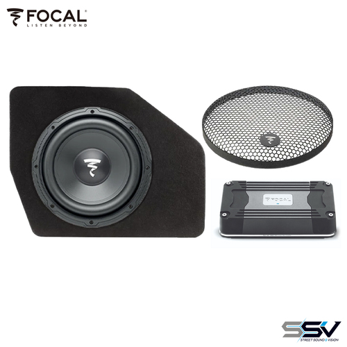 Focal 10" Sub-Woofer & Amplifier Package To Suit Ford Ranger Next Gen
