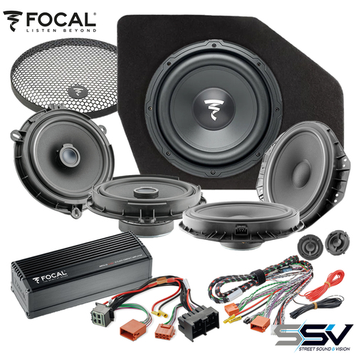 Focal Speakers, Sub-Woofer & Amplifier To Suit Ford Ranger 2022+ Next Gen Package