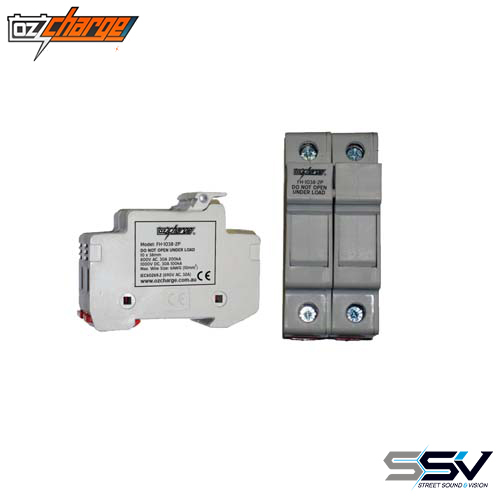 OZ Charge FH-1038-2P 2 Pole 10 x 38 Fuse Holder