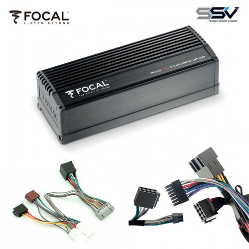 PLUG & PLAY Focal Amplifier To Suit Factory Head Unit of various Holden & Isuzu Vehicles