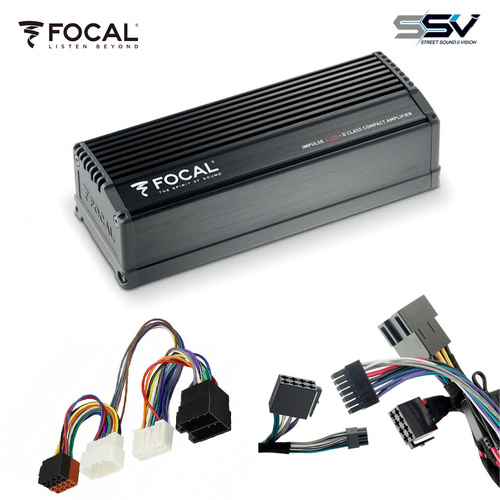 PLUG & PLAY Focal Amplifier To Suit Factory Head Unit of various Suzuki  Vehicles