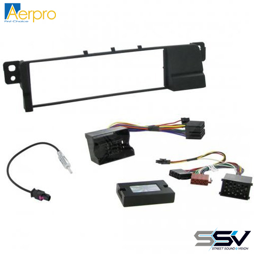 Aerpro FP8023K Install kit with single din facia to suit bmw 3 series
