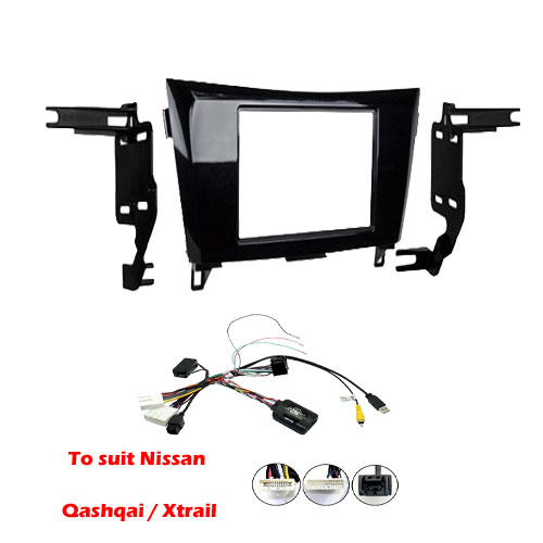 Aerpro FP8088 Facia and Steering Wheel Control kit  to suit Nissan