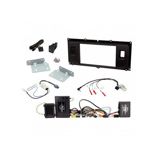 Aerpro FP8200KM Double din dark grey install kit to suit Landrover range rover evoque meridian audio