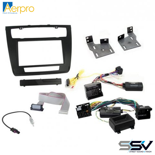 Aerpro FP8228K Install kit with double din facia to suit bmw 1 series