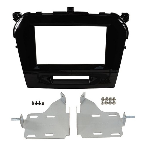 Aerpro FP8327 Double din facia to suit Suzuki vitara 2015- piano black
