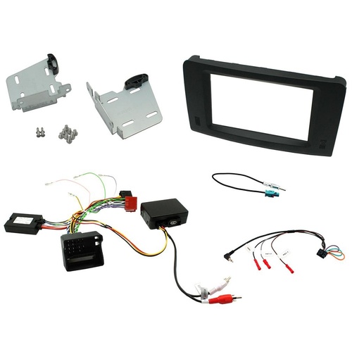 Aerpro FP8406K Double Din Install Kit To Suit Mercedes M-class W164 & R-class W251 Matte Black
