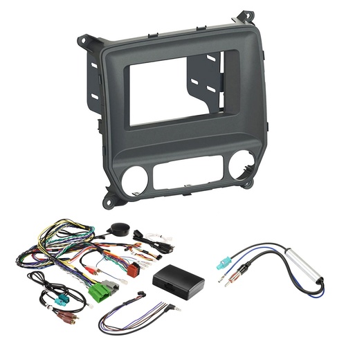 Aerpro FP8416KC Double Din Install Kit To Suit Chevrolet Silverado Ltz - Mylink 8 Inch Black