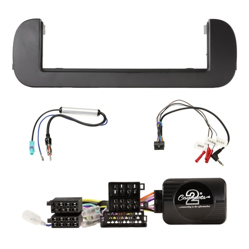 Aerpro FP8560K Single Din Dark Grey Install Kit To Suit Fiat - Panda