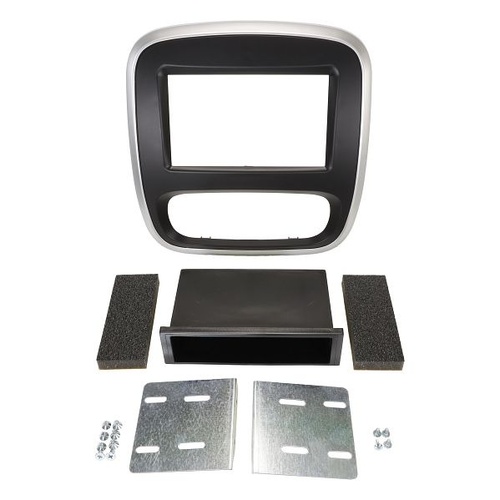 Aerpro FP8588 Double din facia to suit Renault trafic manual climate controls